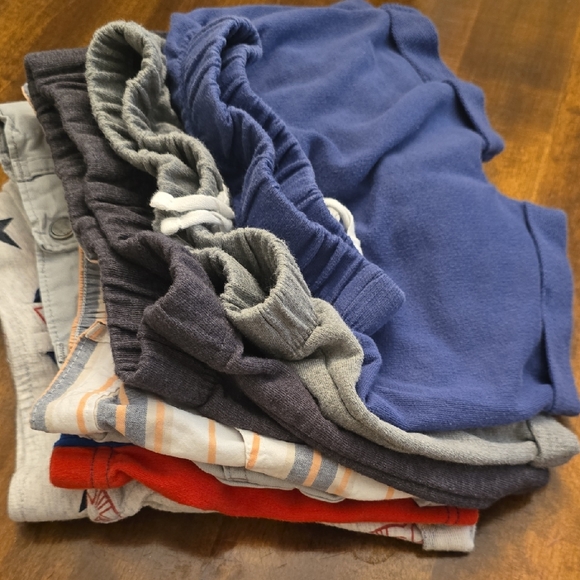 Other - 🩳 Bundle of 8 Baby Boy Shorts – Size 12 Months